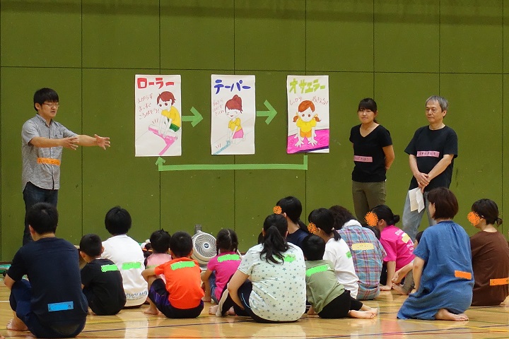 活動報告 8 18 造形と遊びのサマースクール 北海道大学 大学院教育学研究院 附属子ども発達臨床研究センター